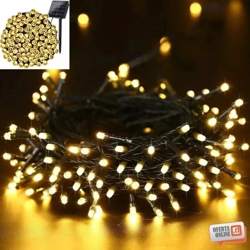 PACK 10 LUCES NAVIDAD SOLAR 100 LED 10 METROS - 5