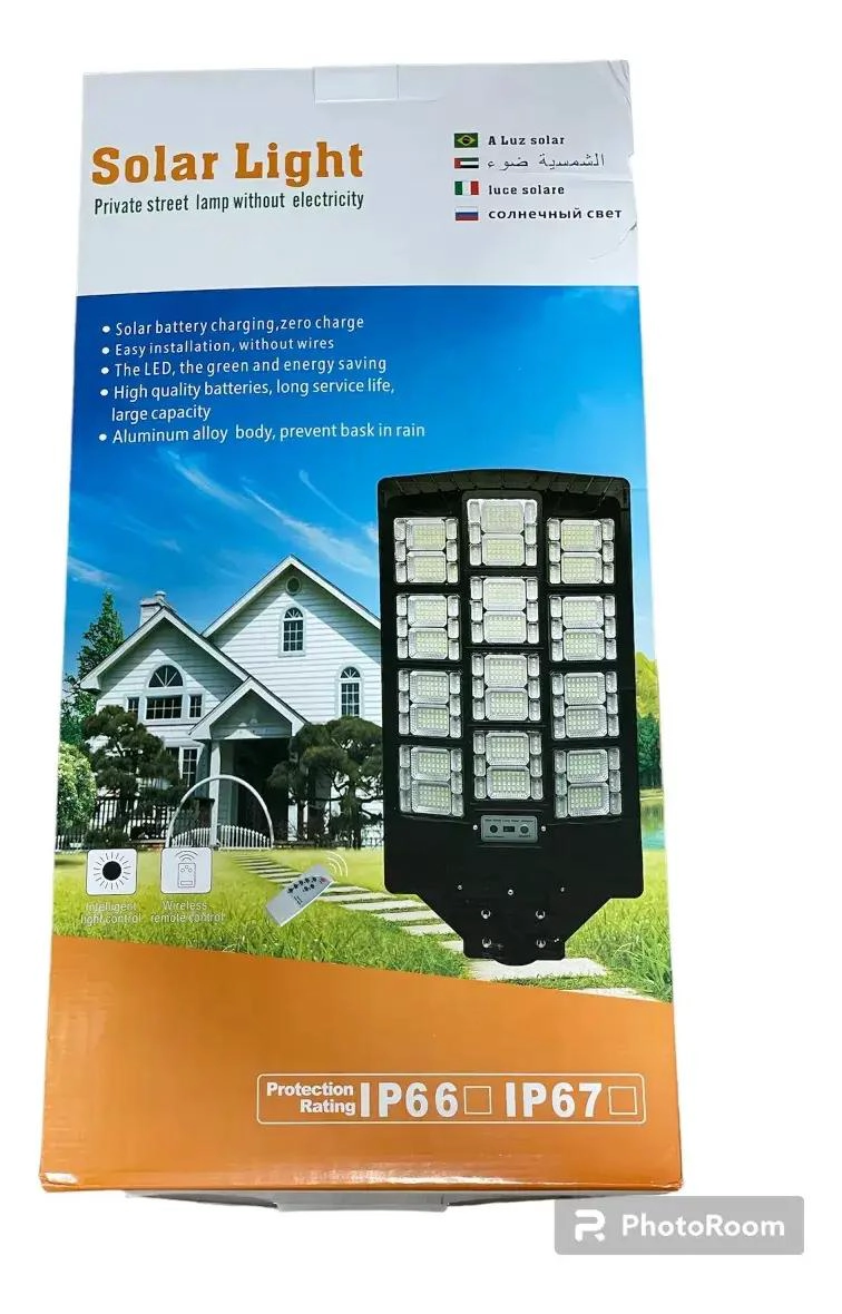 FOCOS SOLARES 1500W EXTERIOR ALTA POTENCIA X2 - 2
