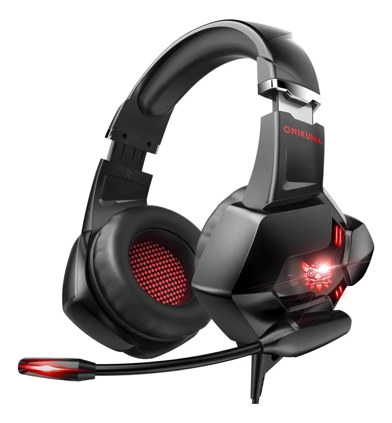 AUDIFONO GAMER RETROILUMINADO ONIKUMA K11 3.5 MM - 3
