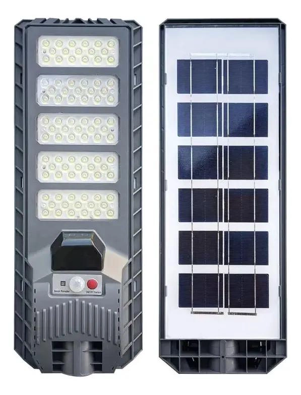 FOCO LAMPARA SOLAR LED 500W EXTERIOR CON SENSOR - 2