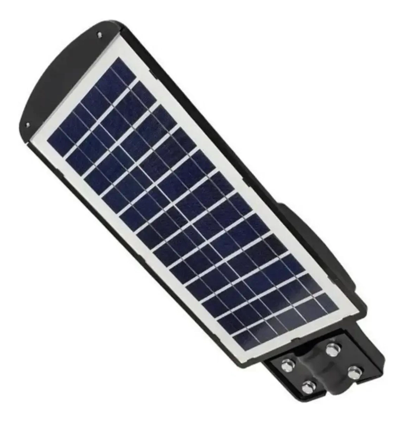 FOCO SOLAR LED 600W EXTERIOR CON SOPORTE NEGRO - 2