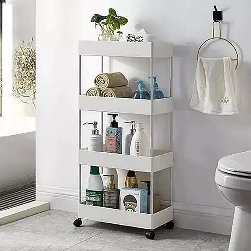 CARRITO ORGANIZADOR 4 NIVELES DELGADO PARA BAÑO O COCINA - 2