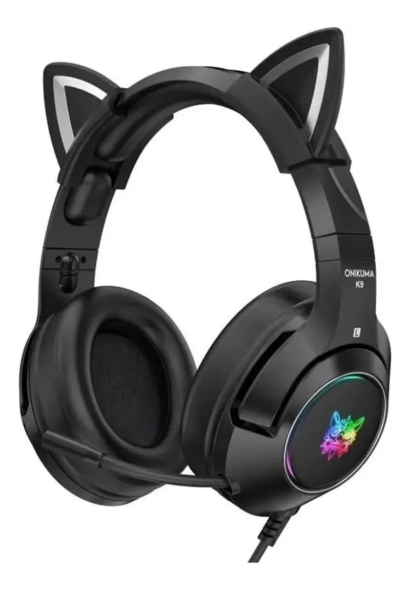 AUDIFONOS GAMER ONIKUMA K9 RGB CON MICROFONO - 1