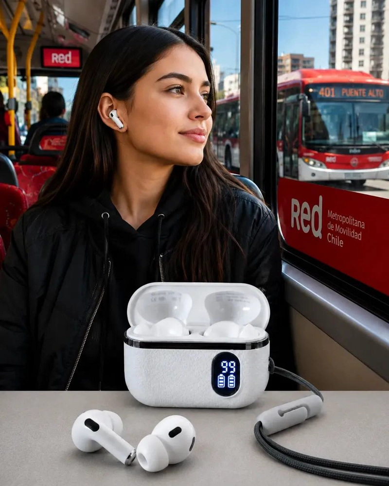AUDIFONOS BLUETOOTH HT-08 CON PANTALLA DIGITAL Y ALTA FID - 4