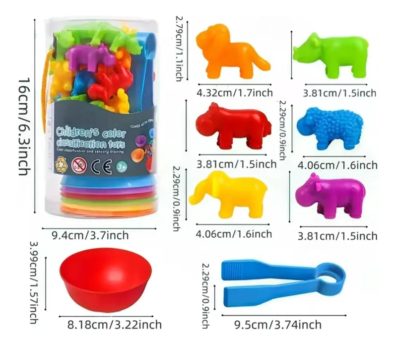 JUEGO DIDACTICO PARA NIÑOS PARA APRENDER COLORES - 5