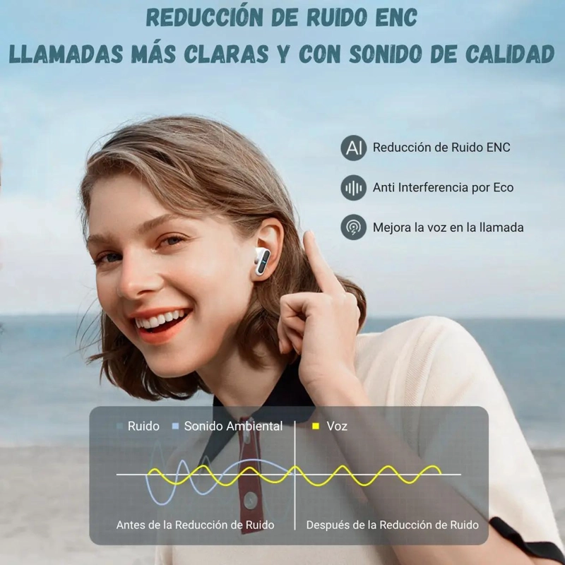 AUDIFONO IN EAR BLUETOOTH INALAMBRICO MANOS LIBRES GAMER - 2