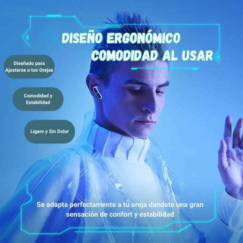 AUDIFONO IN EAR BLUETOOTH INALAMBRICO MANOS LIBRES GAMER - 4