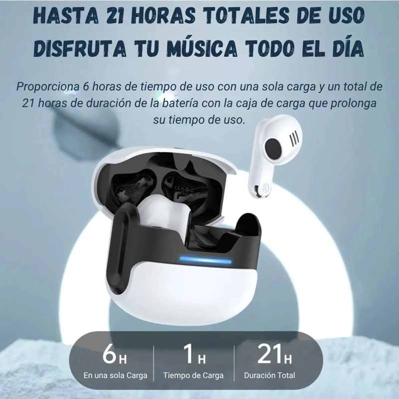 AUDIFONO IN EAR BLUETOOTH INALAMBRICO MANOS LIBRES GAMER - 5
