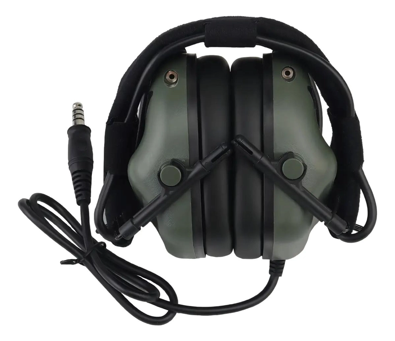 AURICULARES TACTICOS CON MICROFONO PARA USO MILITAR - 2