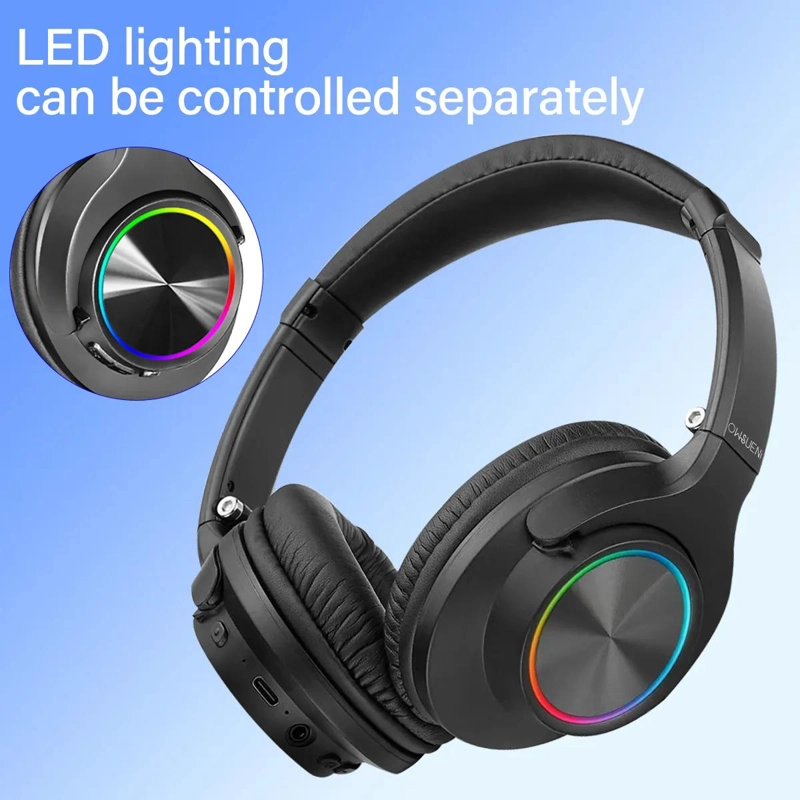 AUDIFONOS INALAMBRICOS GAMER CON BLUETOOTH Y 3 ECUALIZAC. - 4