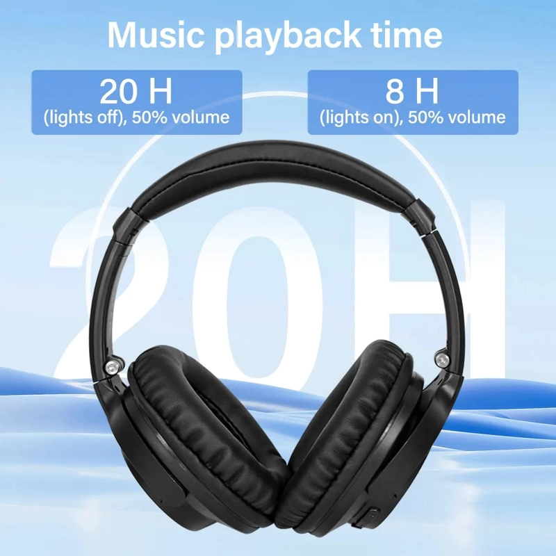AUDIFONOS INALAMBRICOS GAMER CON BLUETOOTH Y 3 ECUALIZAC. - 5