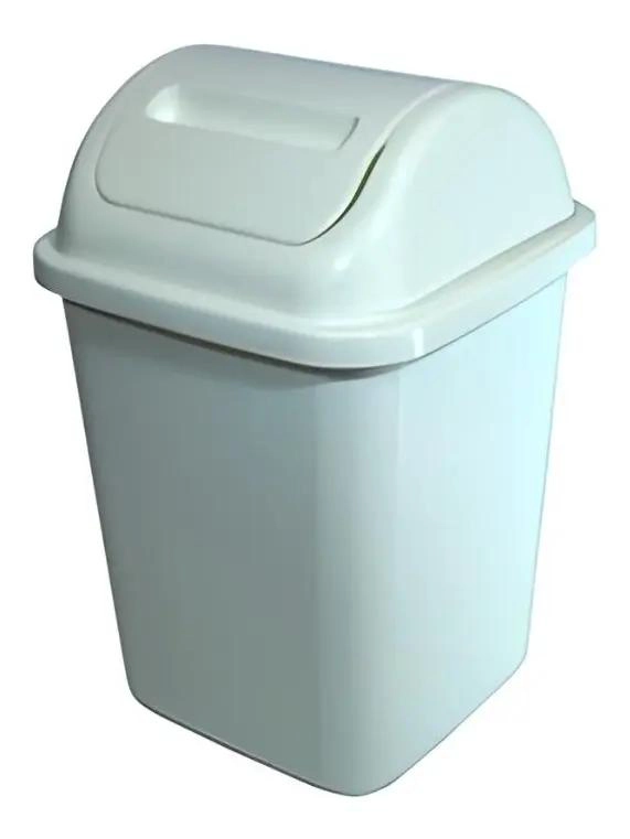 PACK 4 BASUREROS PLASTICOS 10 LITROS PARA BAÑO - 2