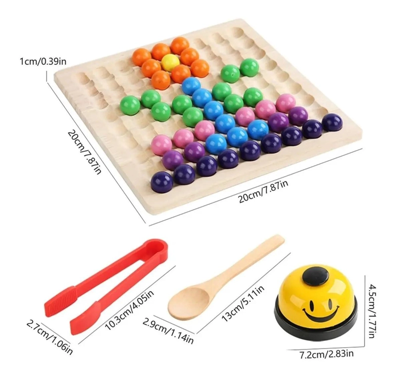 JUGUETE SENSORIAL MONTESSORI 3 EN 1 PARA MOTRICIDAD - 3