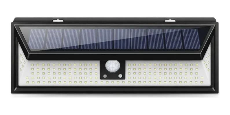 FOCO SOLAR CON SENSOR DE MOVIMIENTO 120 LED 60W - 1