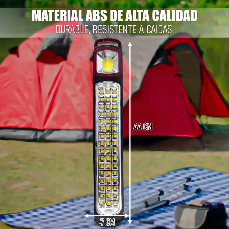 LAMPARA DE EMERGENCIA SOLAR RECARGABLE 48 LED - 2