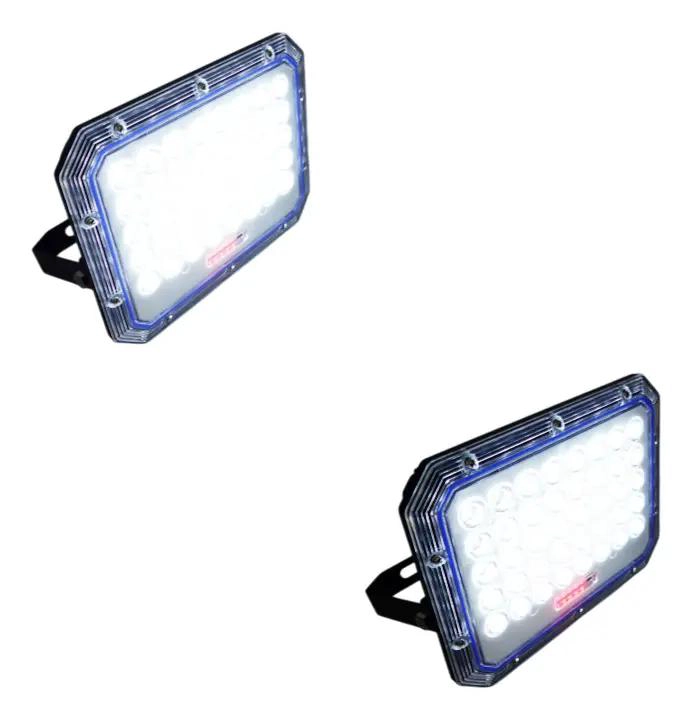 PROYECTOR LED SOLAR 2000W CON PANEL Y 160 LEDS - 2