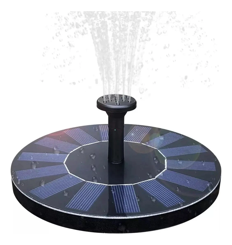 FUENTE SOLAR PARA RIEGO Y PISCINA CON BOMBA Y ASPERSORES - 1