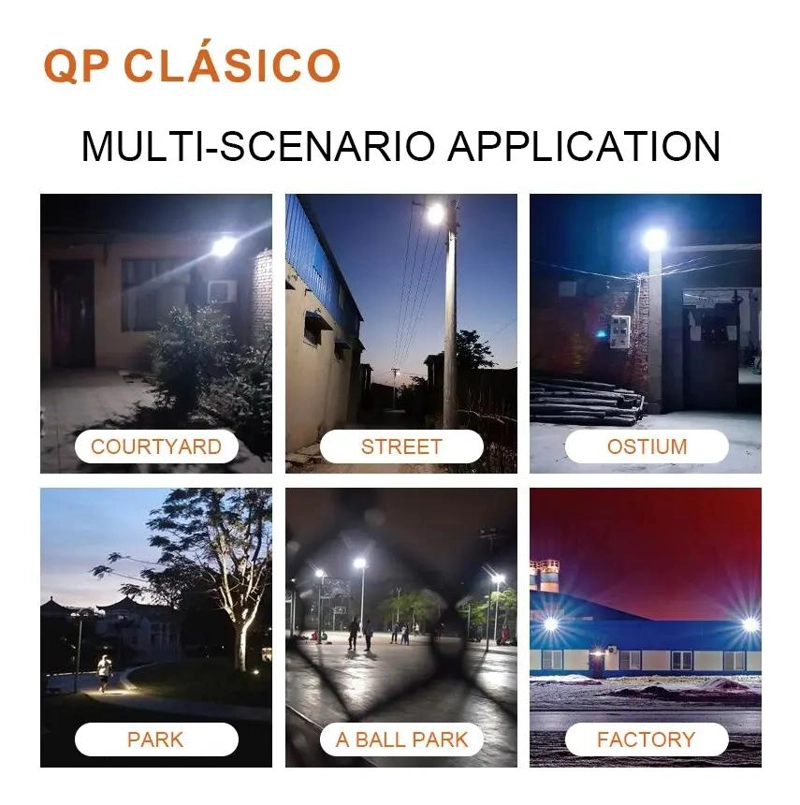 FOCO SOLAR 500W CON PANEL Y CONTROL REMOTO - 4