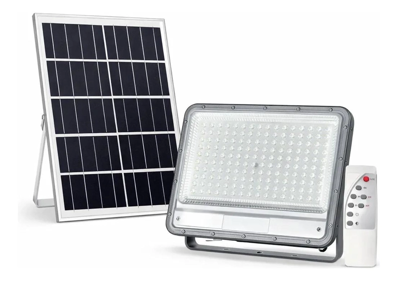 FOCO SOLAR LED 1000W EXTERIOR CON SENSOR DE MOVIMIENTO - 1