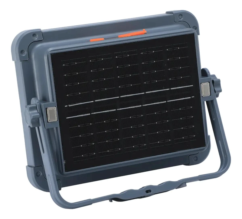 PROYECTOR LED SOLAR PORTATIL 250W IP65 CON SOPORTE MAGNE T - 1