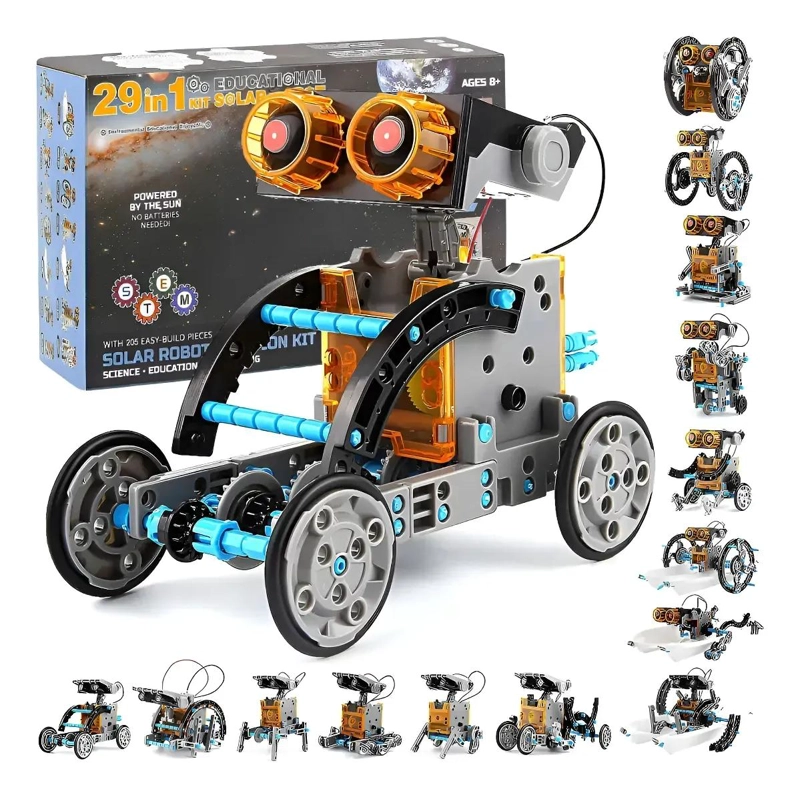 KIT DE CONSTRUCCION SOLAR 29 EN 1 PARA ROBOTS - 1