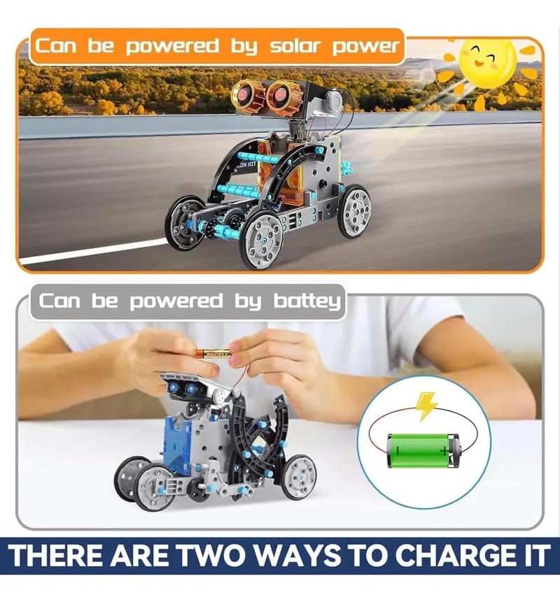 KIT DE CONSTRUCCION SOLAR 29 EN 1 PARA ROBOTS - 5
