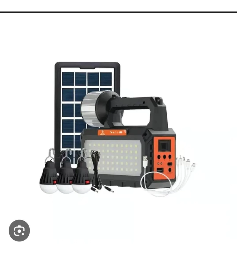 KIT SOLAR CON RADIO BLUETOOTH, LINTERNA Y 3 AMPOLLETAS - 3