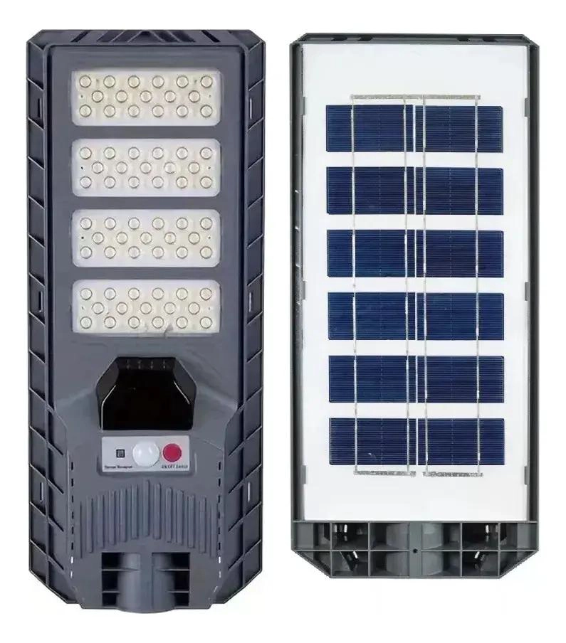 PACK 2 FOCOS SOLARES 400W RECARGABLES CON SENSOR Y MANDO - 2