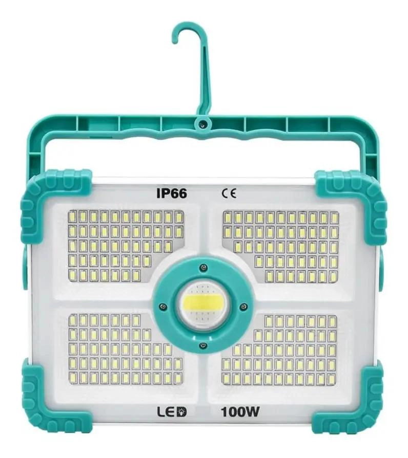 LAMPARA DE EMERGENCIA SOLAR RECARGABLE LED PARA CAMPING - 2