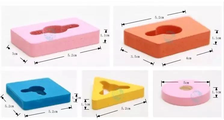BLOQUES DIDACTICOS DE MADERA CON FORMAS GEOME TRICAS - 3