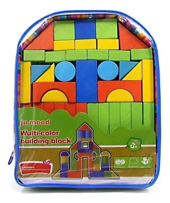 MOCHILA DIDACTICA DE BLOQUES DE MADERA MONTESSORI - 5