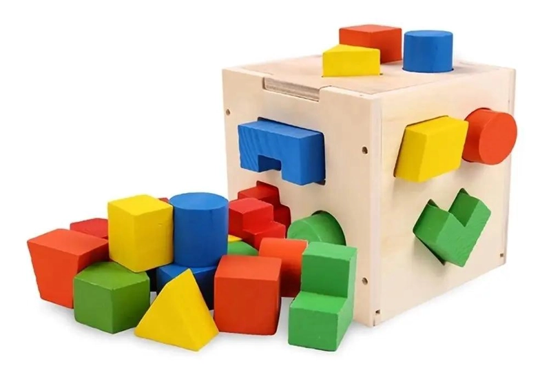 CUBO DE BLOQUES EDUCATIVO PARA NIÑOS - 2