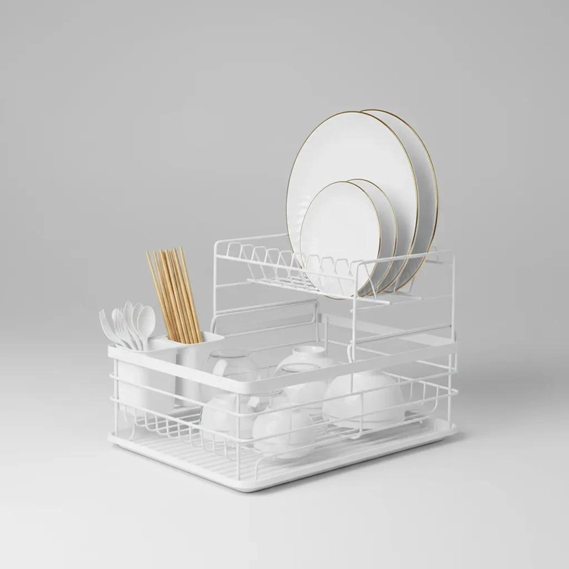 RACK ESCURRIDOR PARA PLATOS DE DOS NIVELES - 5