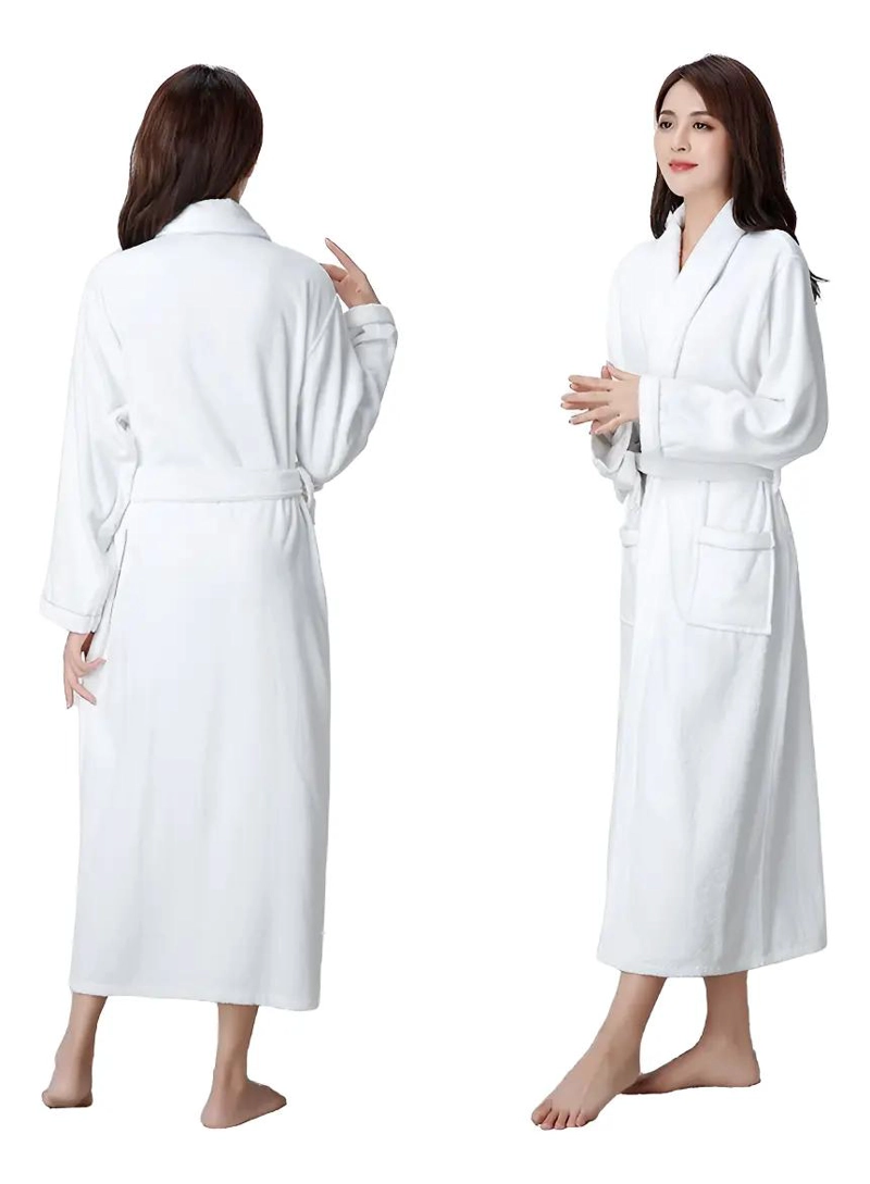 BATA ALBORNOZ SPA UNISEX 100% ALGODON - 3