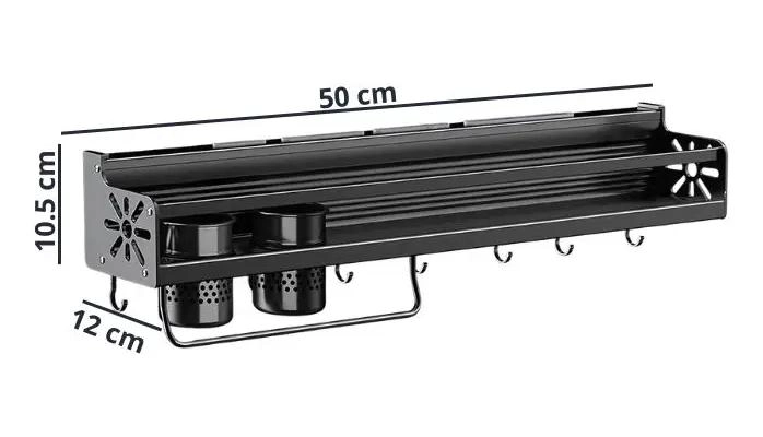 SOPORTE DE PARED MULTIUSO PARA UTENSILIOS DE COCINA - 3