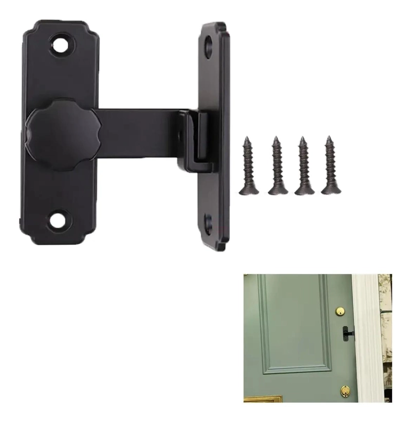 CERROJO DE SEGURIDAD ANTIRROBO 90° PARA PUERTA - 1