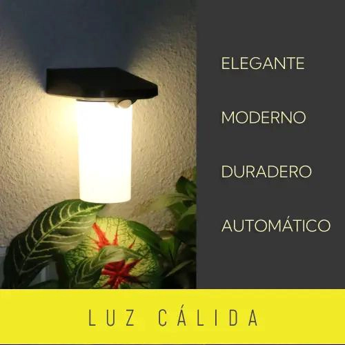 PACK 4 APLIQUES SOLARES VERTICALES RESISTENTES AL AGUA - 3