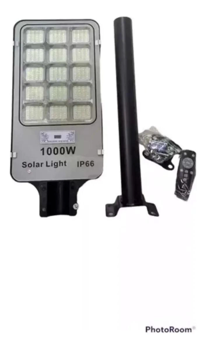 PACK DE 3 FOCOS SOLARES LED 1000W PARA EXTERIOR - 2