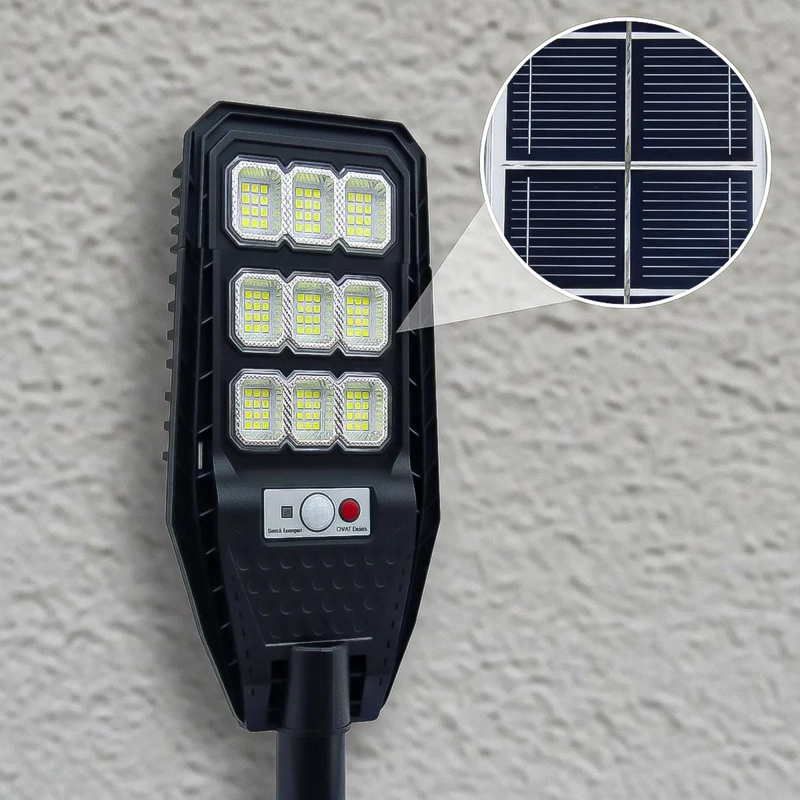 PACK 2 FOCOS LED SOLARES 100W PARA EXTERIOR - 4