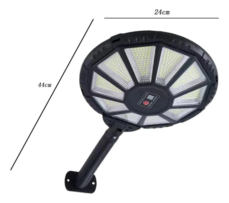 LAMPARA SOLAR EXTERIOR CON 590 LED Y SENSOR DE MOVIMIENTO - 5