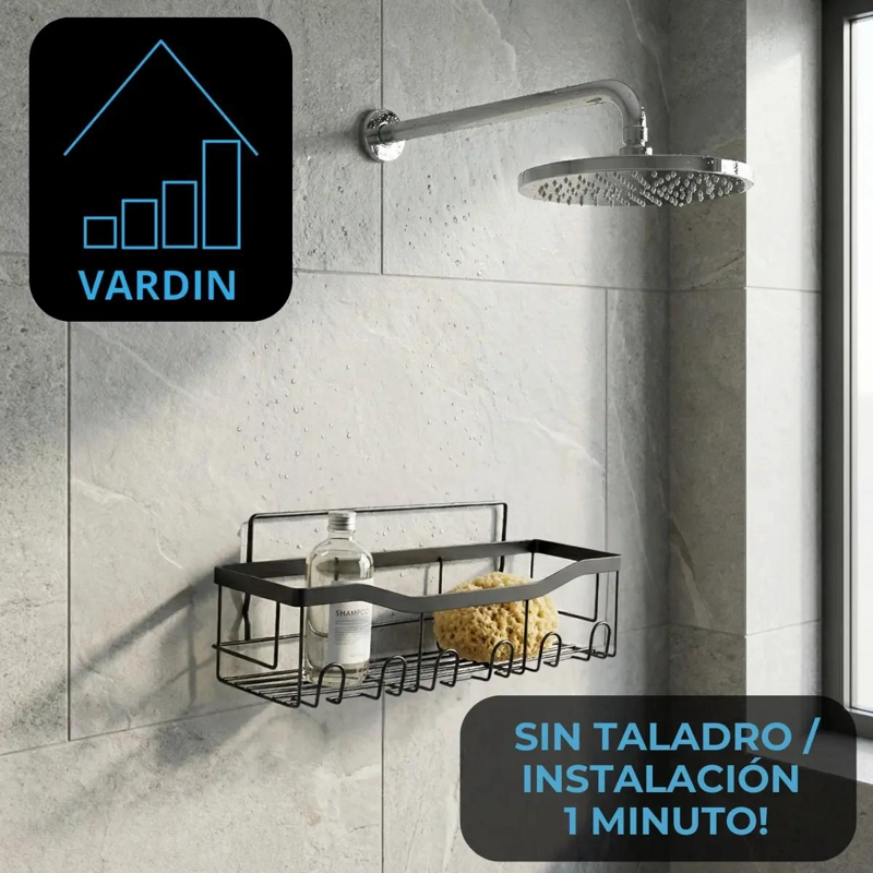REPISA PARA BAÑO SIN TALADRO PARA DUCHA Y LAVAMANOS - 2