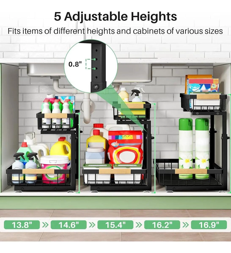 ORGANIZADOR MULTIFUNCIONAL PARA ALMACENAMIENTO BAJO CAMA - 5