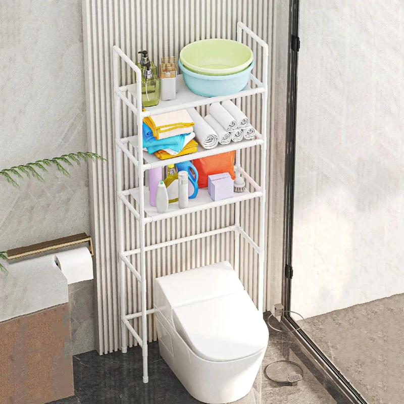 ESTANTE DE 3 NIVELES PARA BAÑO Y LAVADORA - 4