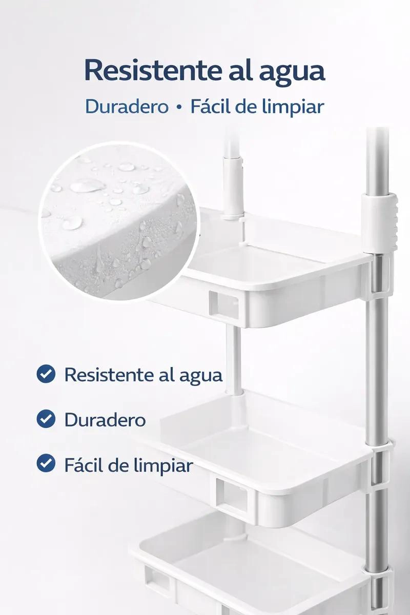 REPISA PARA BAÑO 3 NIVELES SIN PERFORAR - 3