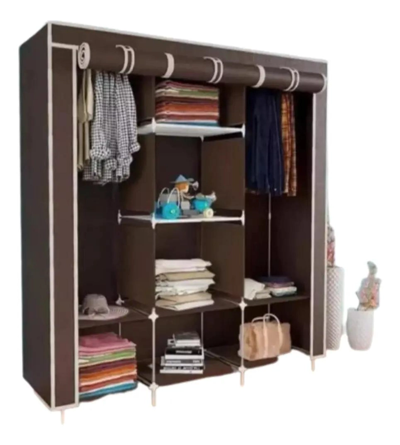 ARMARIO CLOSET ROPERO ARMABLE GRANDE PARA HOGAR - 1
