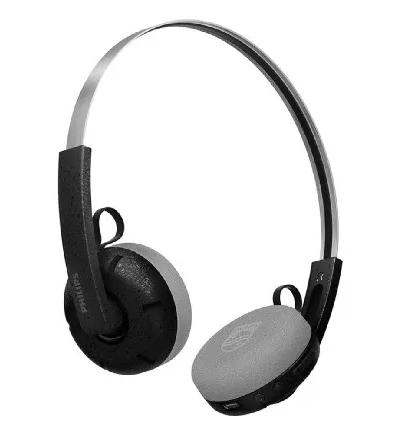 AUDIFONOS BLUETOOTH OVER EAR NEGRO CON MICROFONO - 2