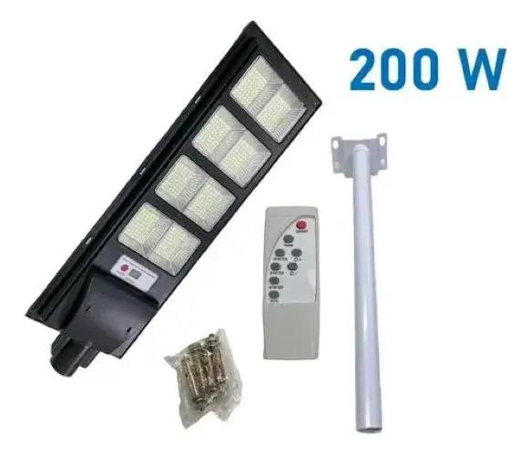 FOCO SOLAR LED RECARGABLE 200W PARA EXTERIOR - 3