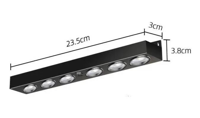PACK 4 APLIQUES DE PARED SOLAR EXTERIOR 6 LED - 2