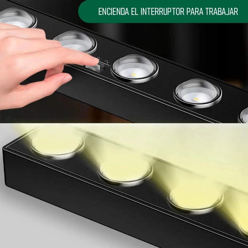 PACK 4 APLIQUES DE PARED SOLAR EXTERIOR 6 LED - 3
