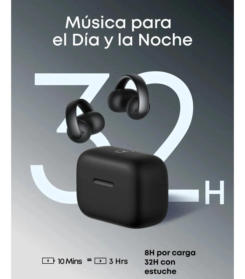 AUDIFONO OPEN-EAR AEROCLIP BLANCO - 2